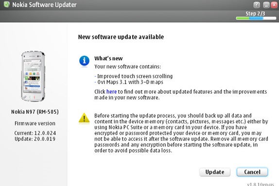 Firmware Update Over The Air Fota Nokia Phone