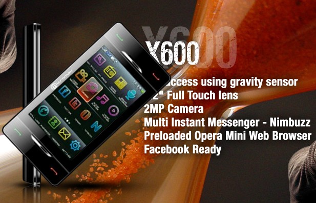 micromax x600 gravity